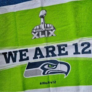 Seattle Seahawks 2015 Super Bowl XLIX 49 Rally Towel Set of 2
